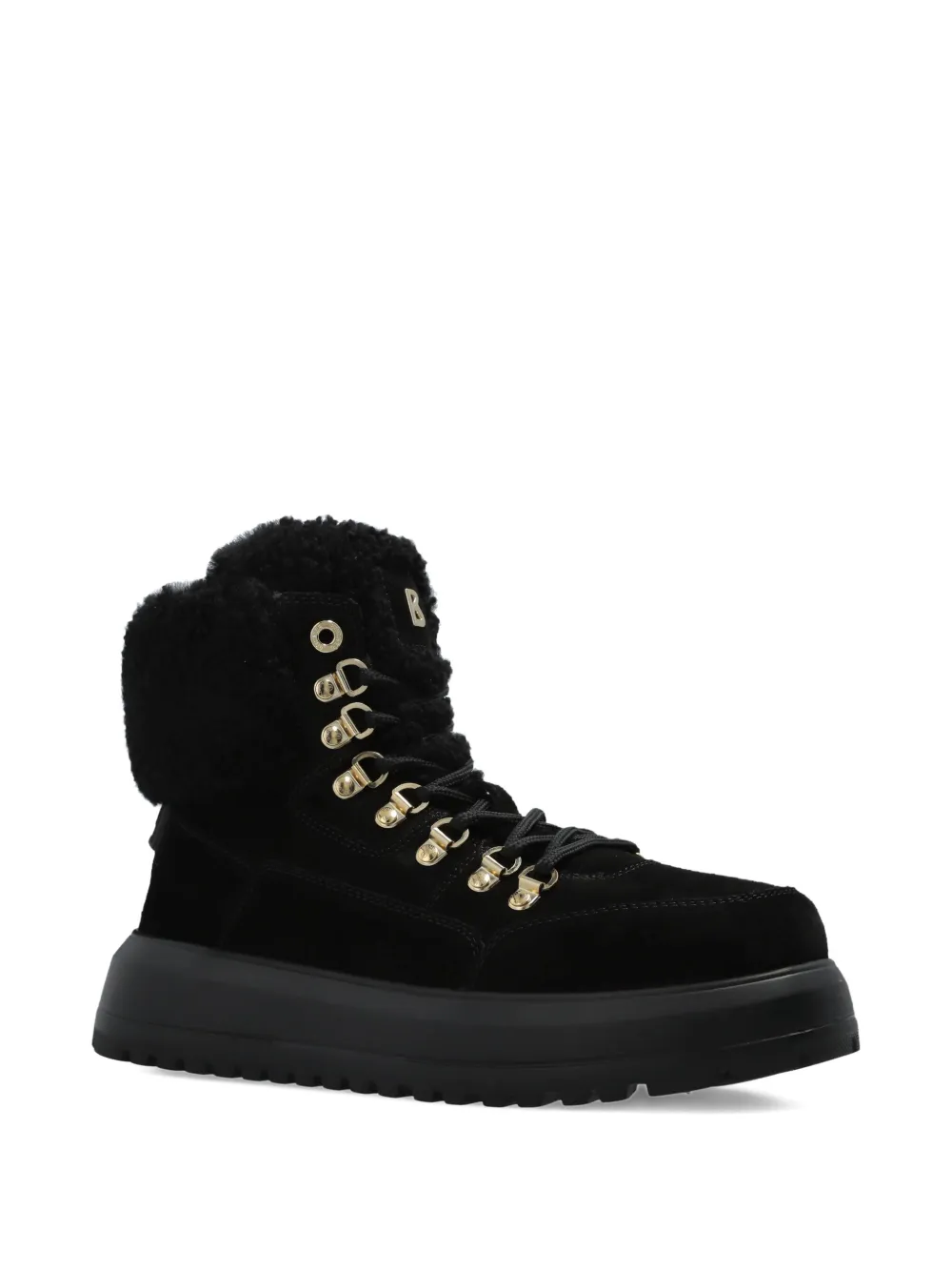 BOGNER 50mm lace-up trim-detail boots Black