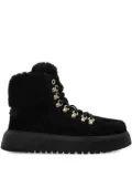 BOGNER 50mm lace-up trim-detail boots - Black