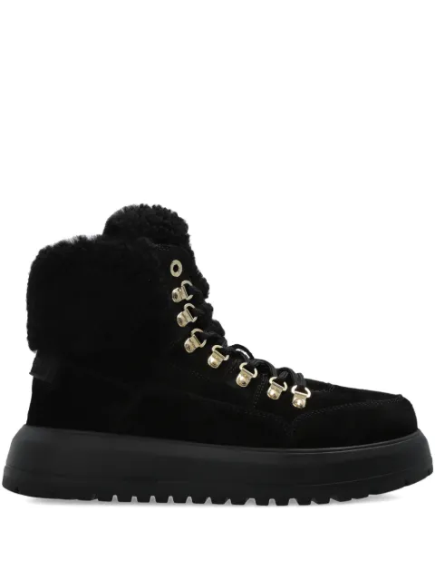 BOGNER 50mm lace-up trim-detail boots