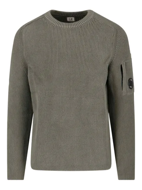 C.P. Company ribbed lens-detail sweater