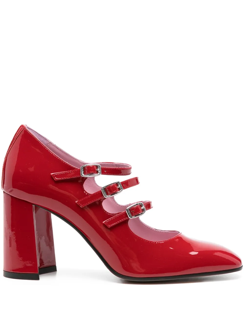 Carel Paris 80mm Keel pumps Red