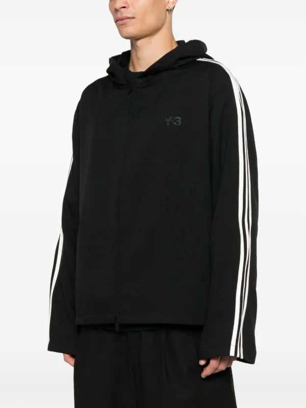 Y-3 x Yohji Yamamoto Hoodie | Black | FARFETCH ID