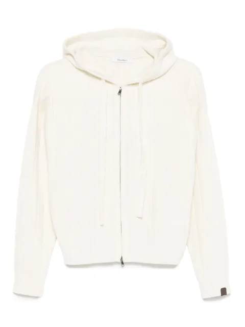 Max Mara hooded cashmere cardigan