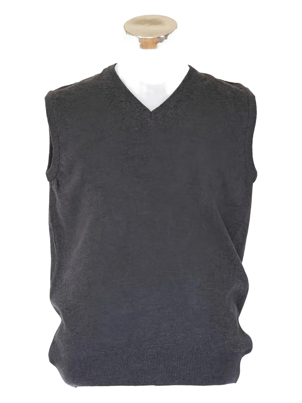 LOJA DAS MEIAS V-neck sleeveless top - Grigio