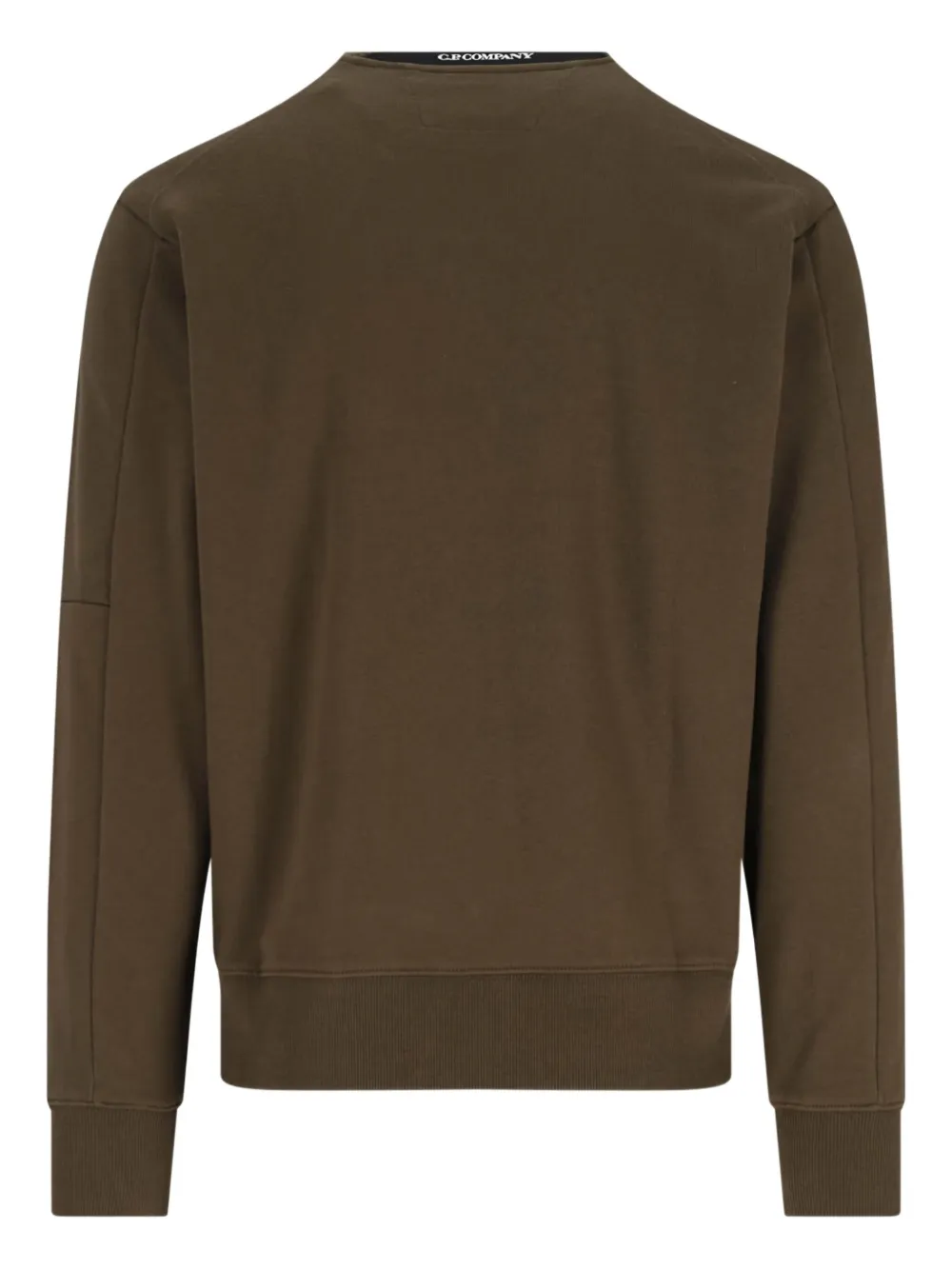 C.P. Company Sweater met logoprint - Groen