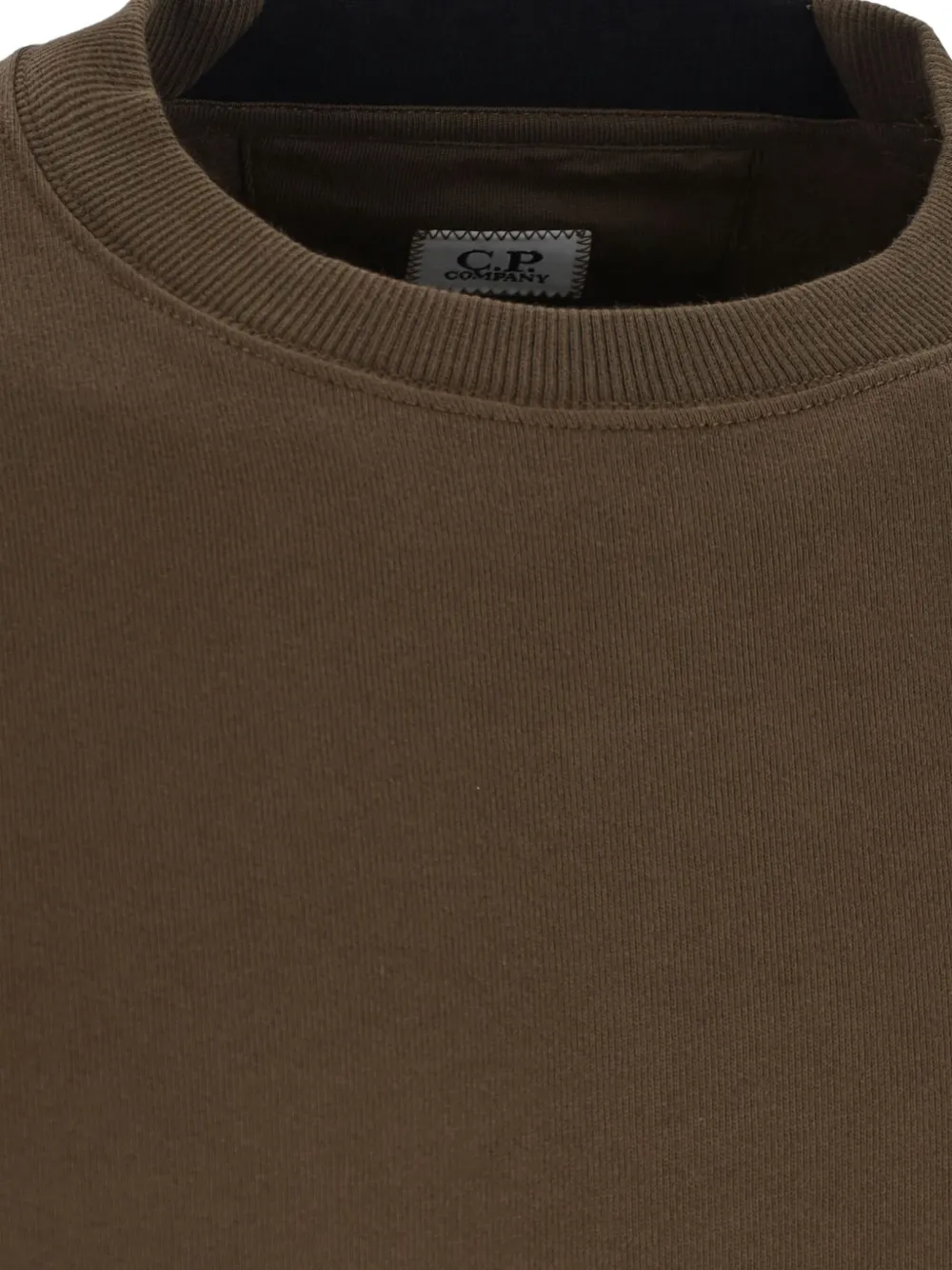 C.P. Company Sweater met logoprint Groen