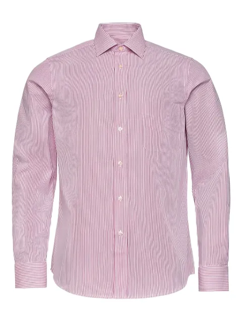 LOJA DAS MEIAS striped cotton shirt