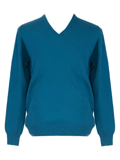 LOJA DAS MEIAS v-neck longsleeve sweater