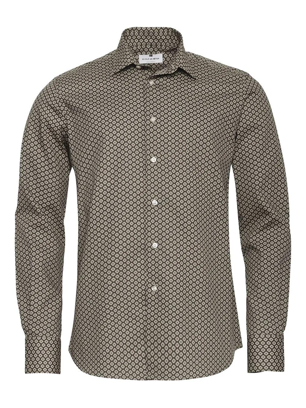 Loja Das Meias Patterned Shirt In Brown