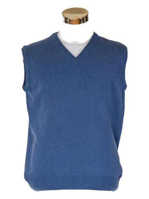 LOJA DAS MEIAS v-neck knitted vest 