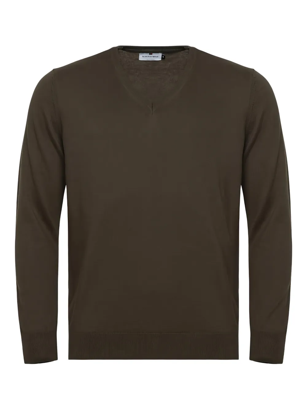 Loja Das Meias V-neck Sweater In Brown