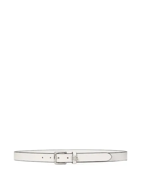 Lauren Ralph Lauren logo-plaque leather belt