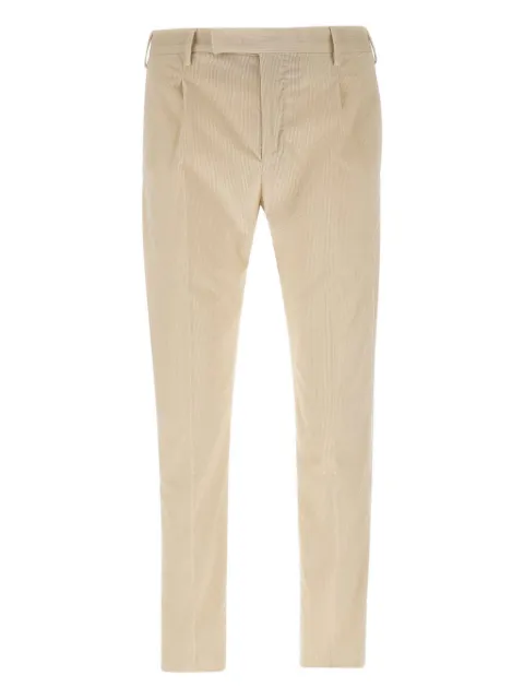 PT Torino pleated corduroy trousers