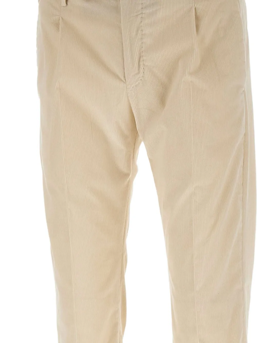 PT Torino pleated corduroy trousers Beige