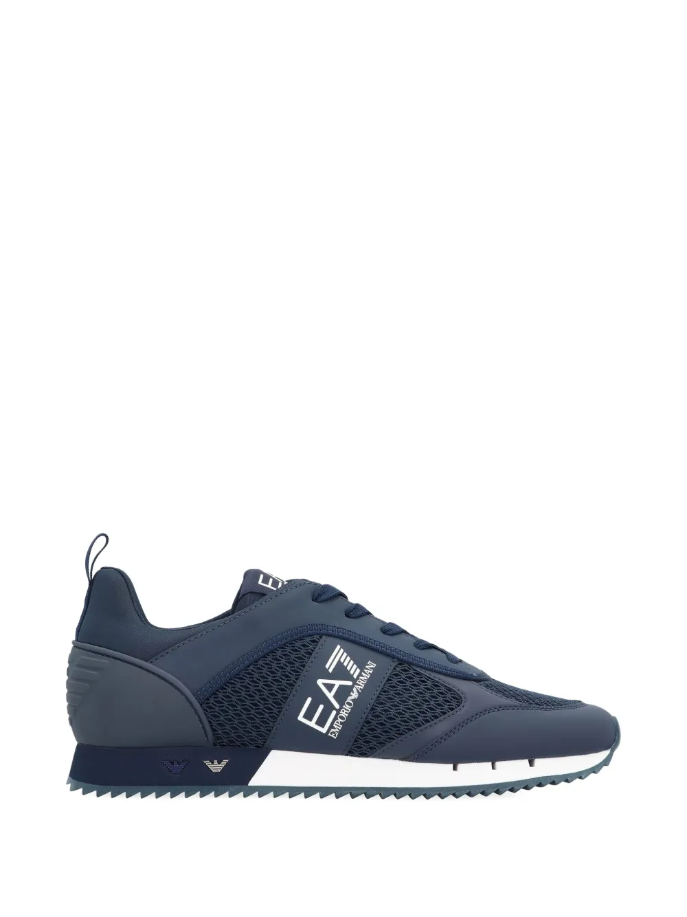 Ea7 Emporio Armani EA7 logo low-top sneakers Blue