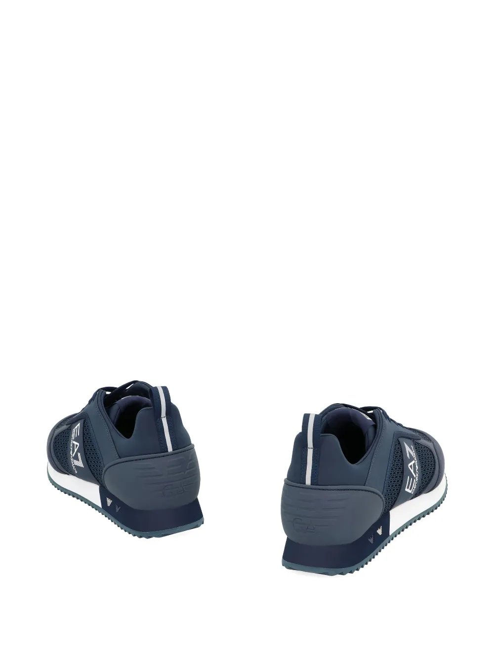 Ea7 Emporio Armani EA7 logo low-top sneakers Blue