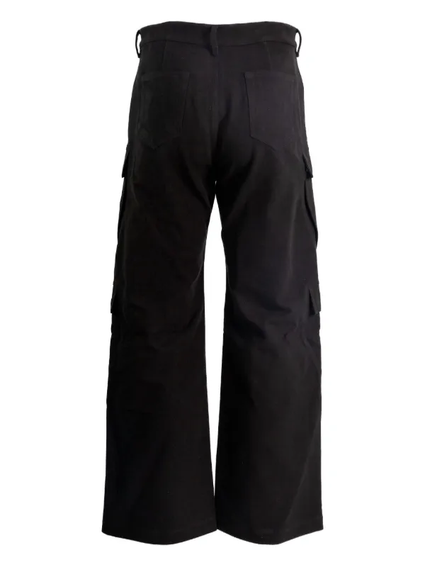 Rick Owens マルチポケット カーゴパンツ | ブラック | FARFETCH JP