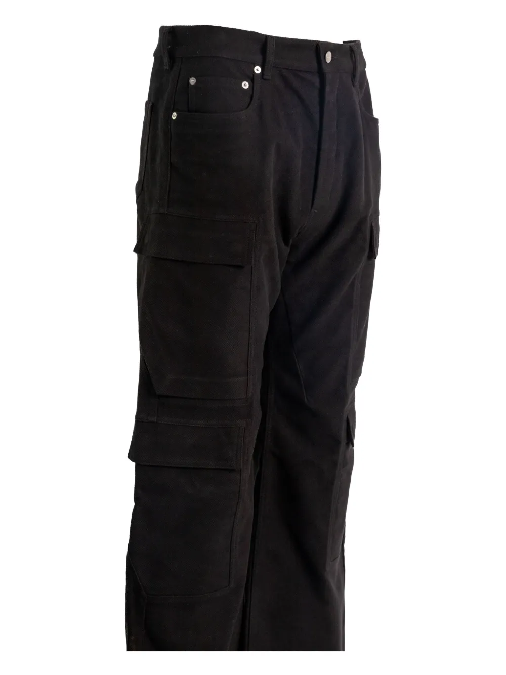 Rick Owens multi-pocket cargo trousers Zwart