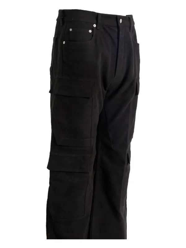 Rick Owens マルチポケット カーゴパンツ | ブラック | FARFETCH JP