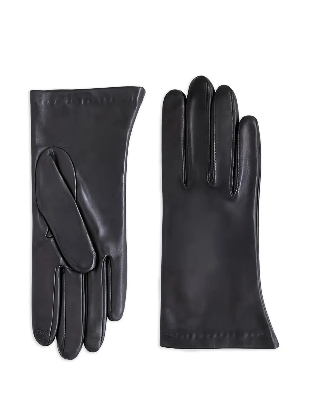 GLOVE STORY gants à design superposé | noir | Image 1