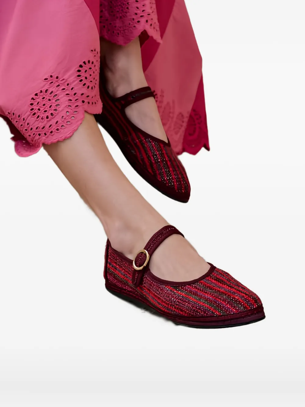 SVETI STEFAN Mary Jane ballet flats - Rood