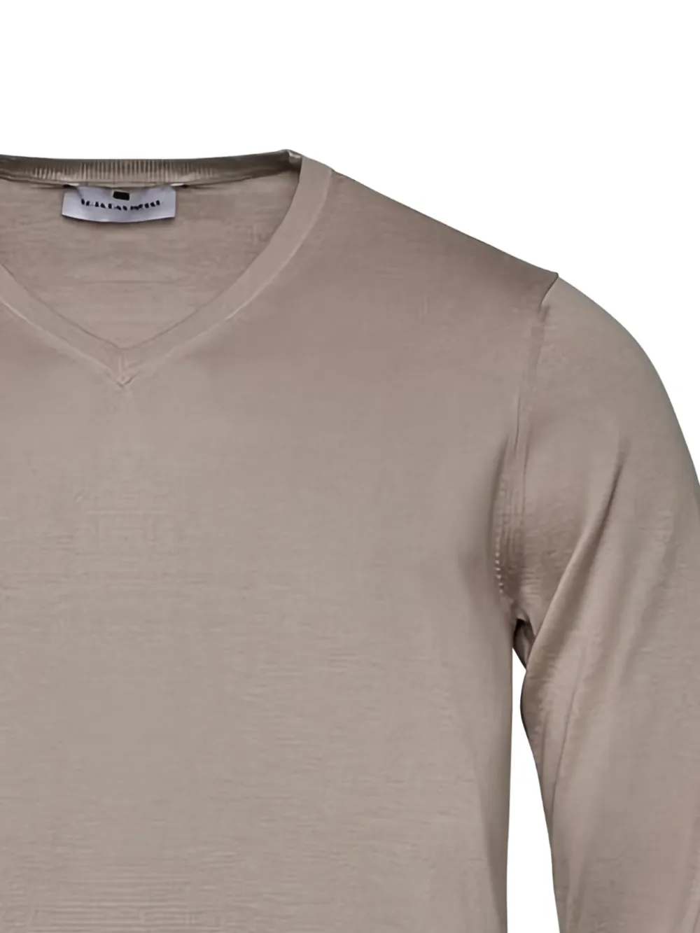 LOJA DAS MEIAS v-neck knitted sweater - Bruin