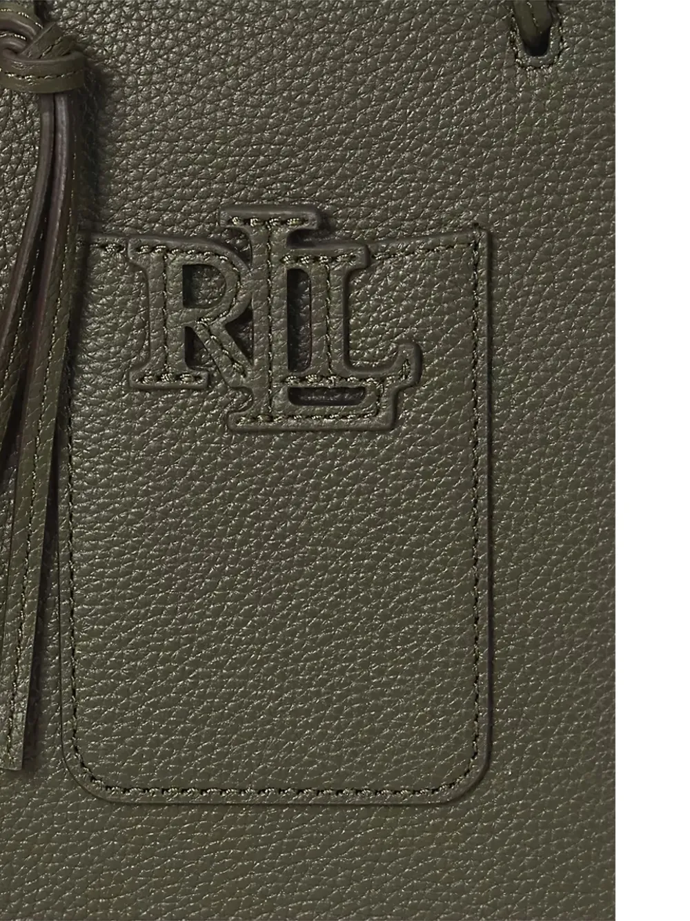 Lauren Ralph Lauren Crossbodytas met logopatch Groen