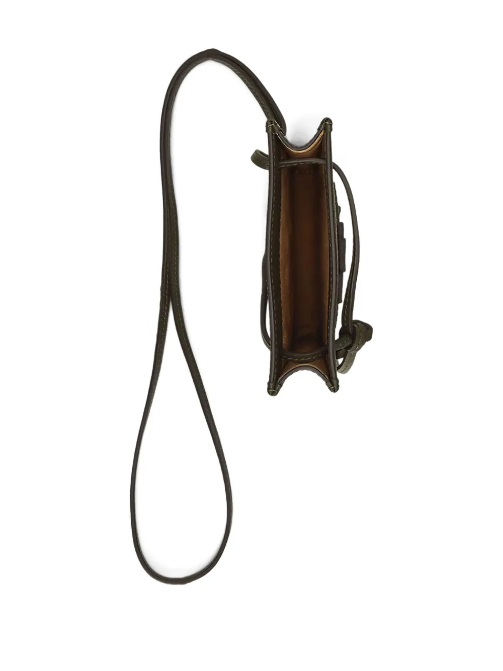 Lauren Ralph Lauren Crossbodytas met logopatch Groen