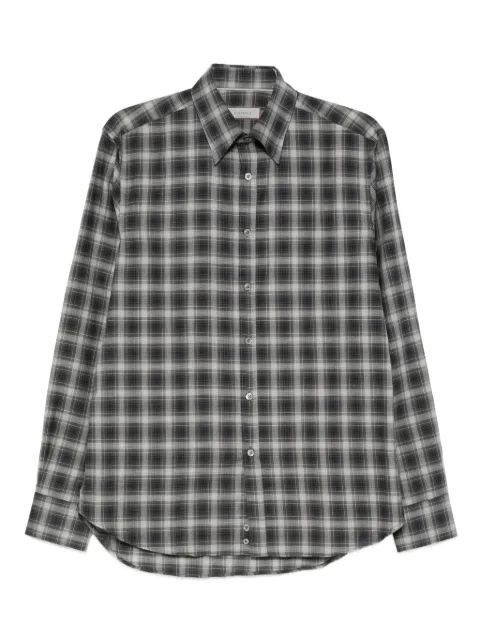 Canali قميص قطن بكاروهات
