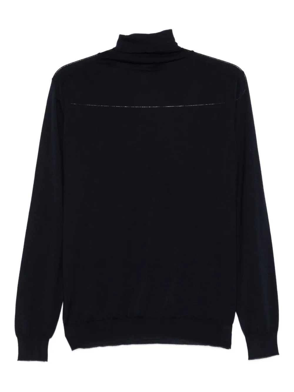 Fedeli turtleneck long-sleeve sweater - Blauw