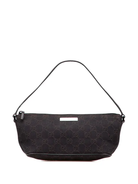Gucci Pre-Owned 2000-2015 GG Denim Boat shoulder bag