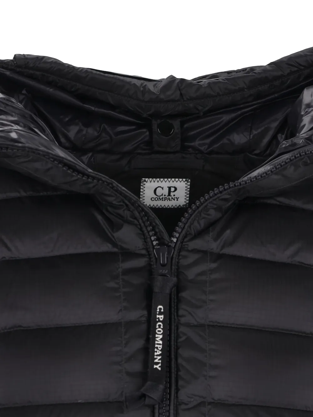 C.P. Company D.D. Shell goggle down gilet Zwart