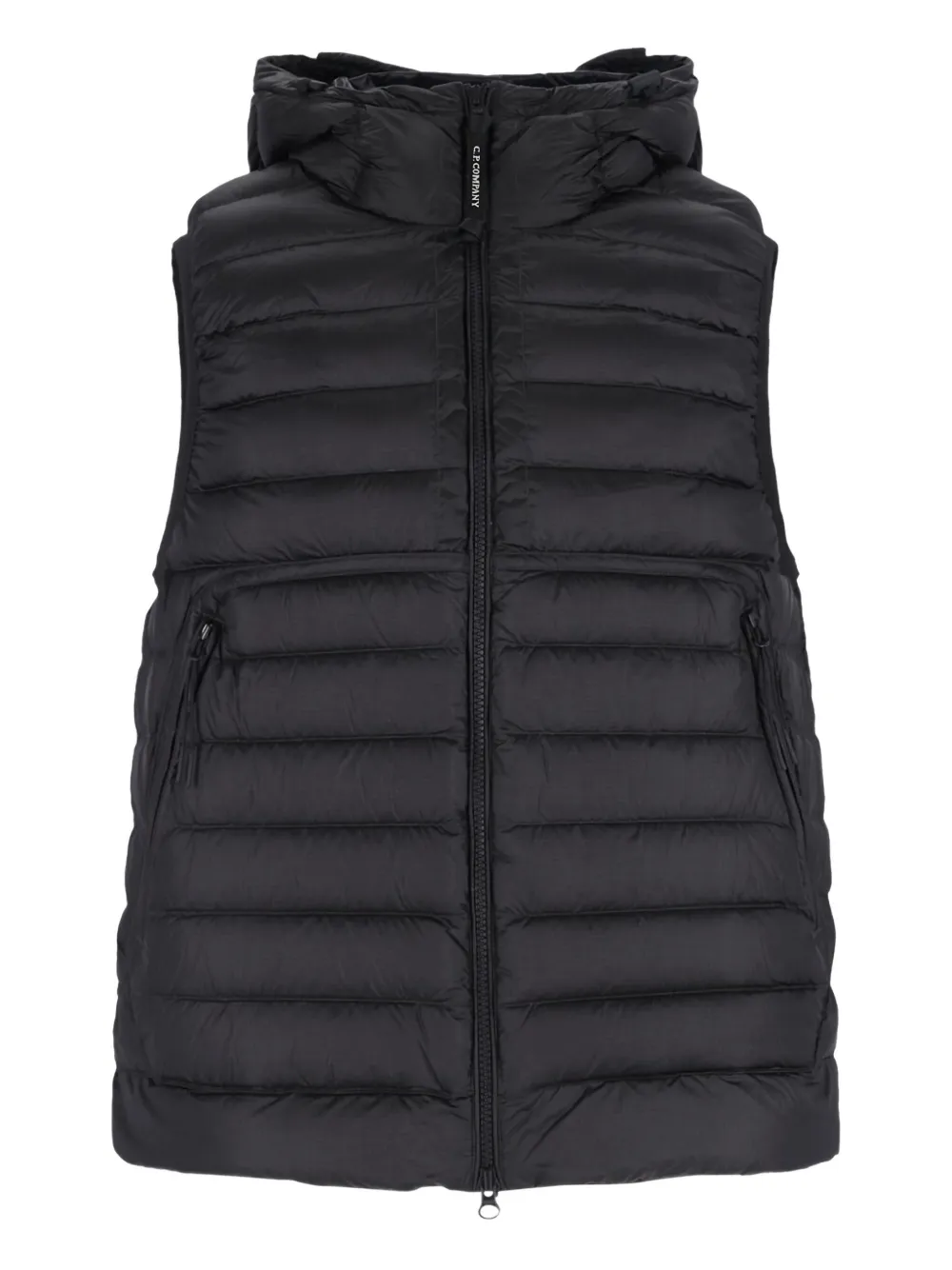 C.P. Company D.D. Shell goggle down gilet Zwart