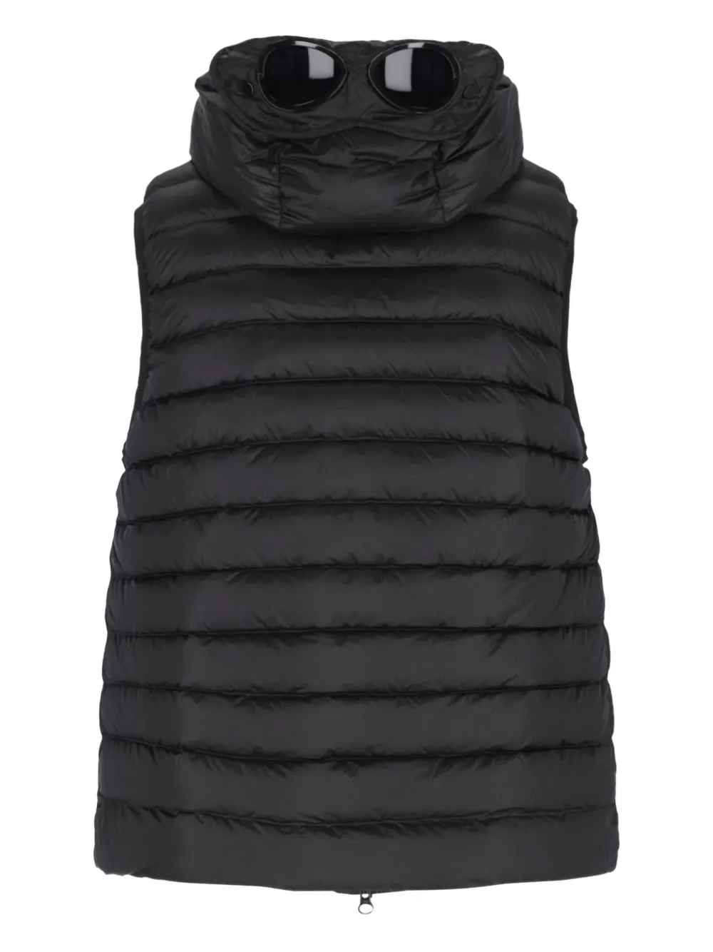 C.P. Company D.D. Shell goggle down gilet Zwart