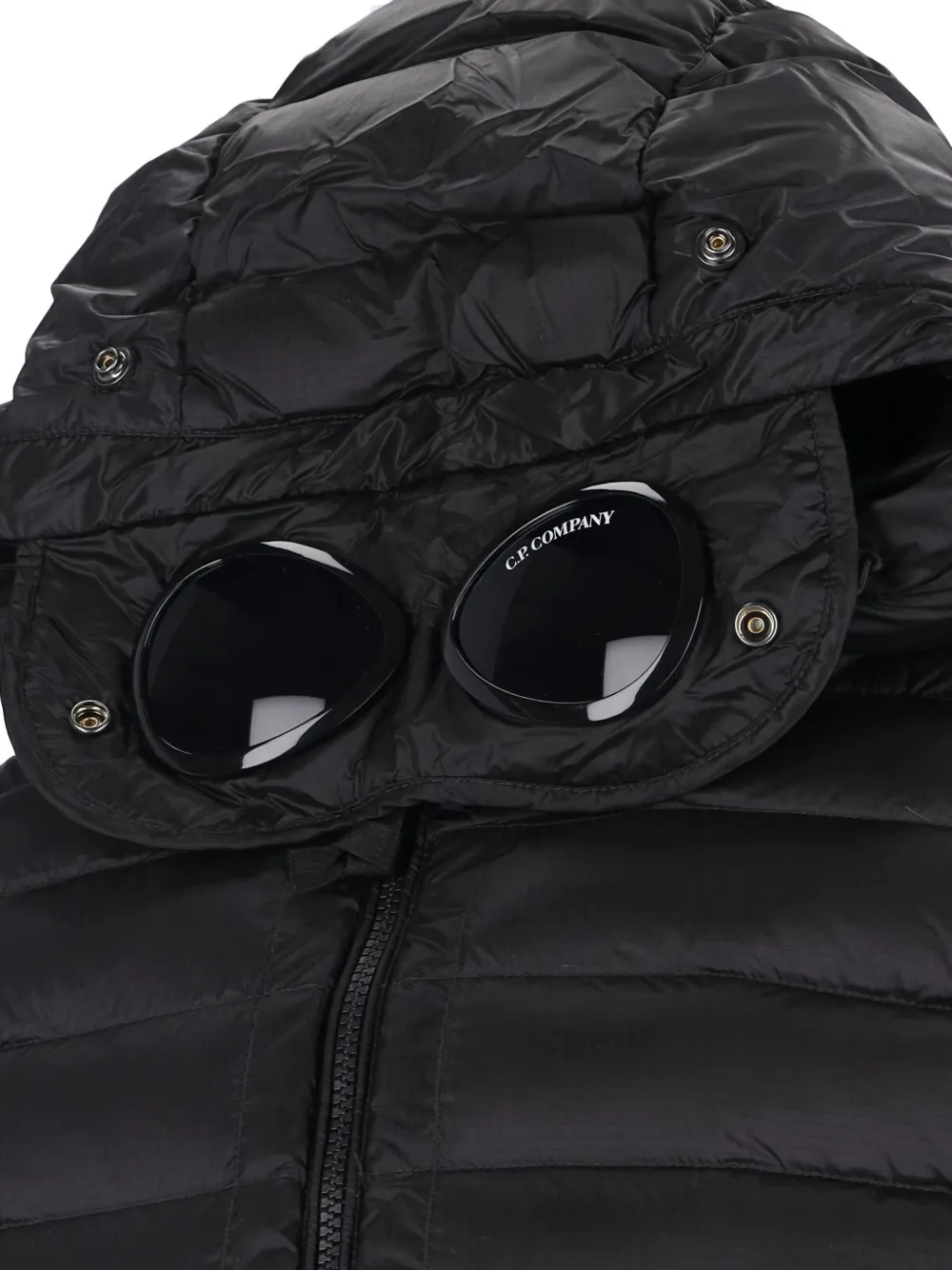 C.P. Company D.D. Shell goggle down gilet Zwart