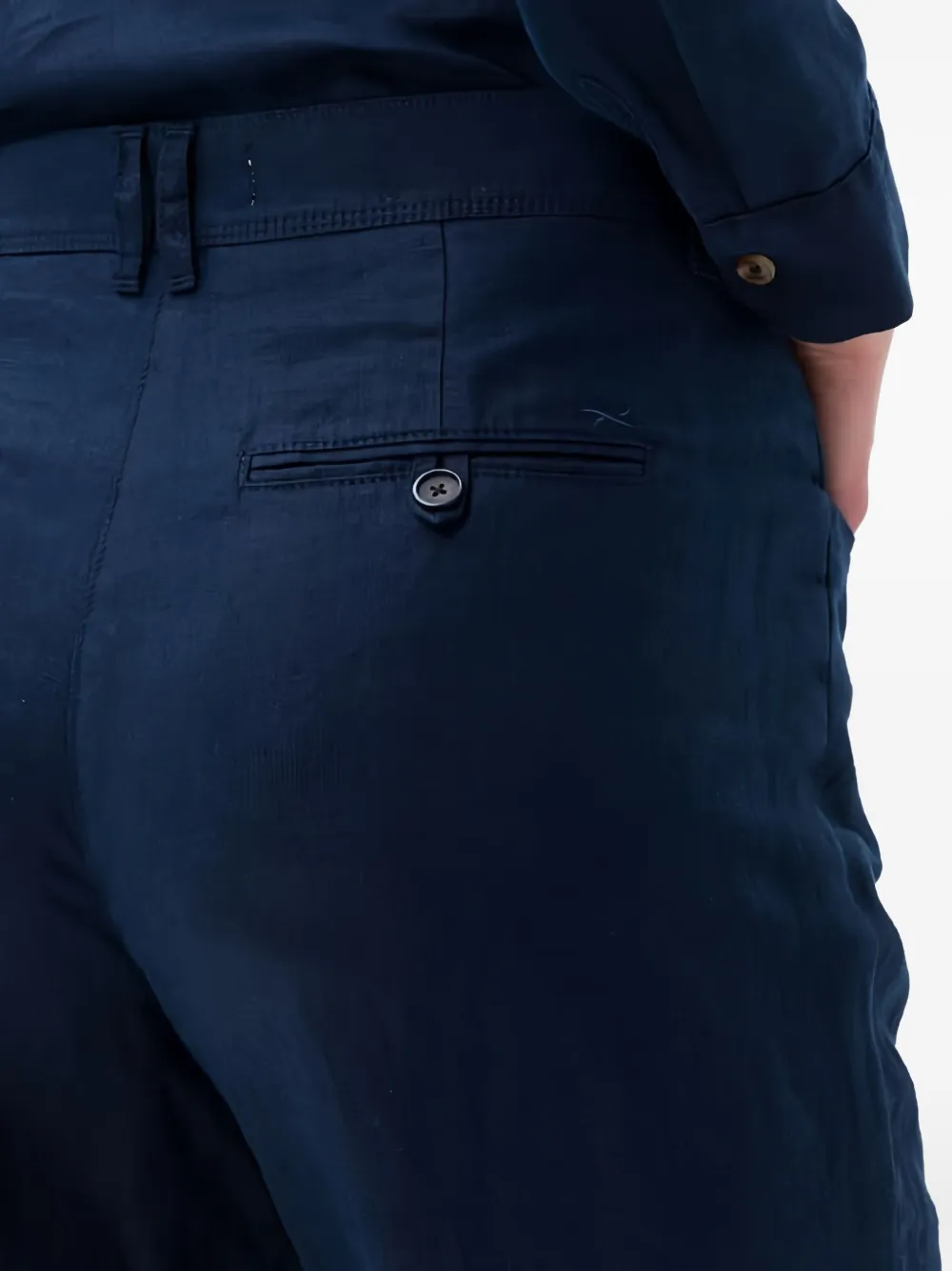 Brax Farina Buttoned Trousers In Blue
