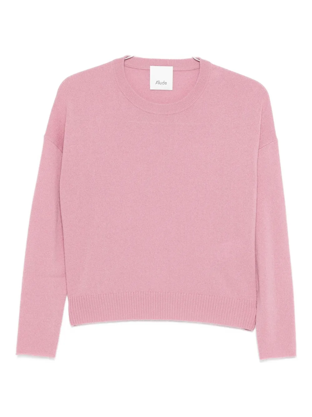 round-neck cashmere sweater