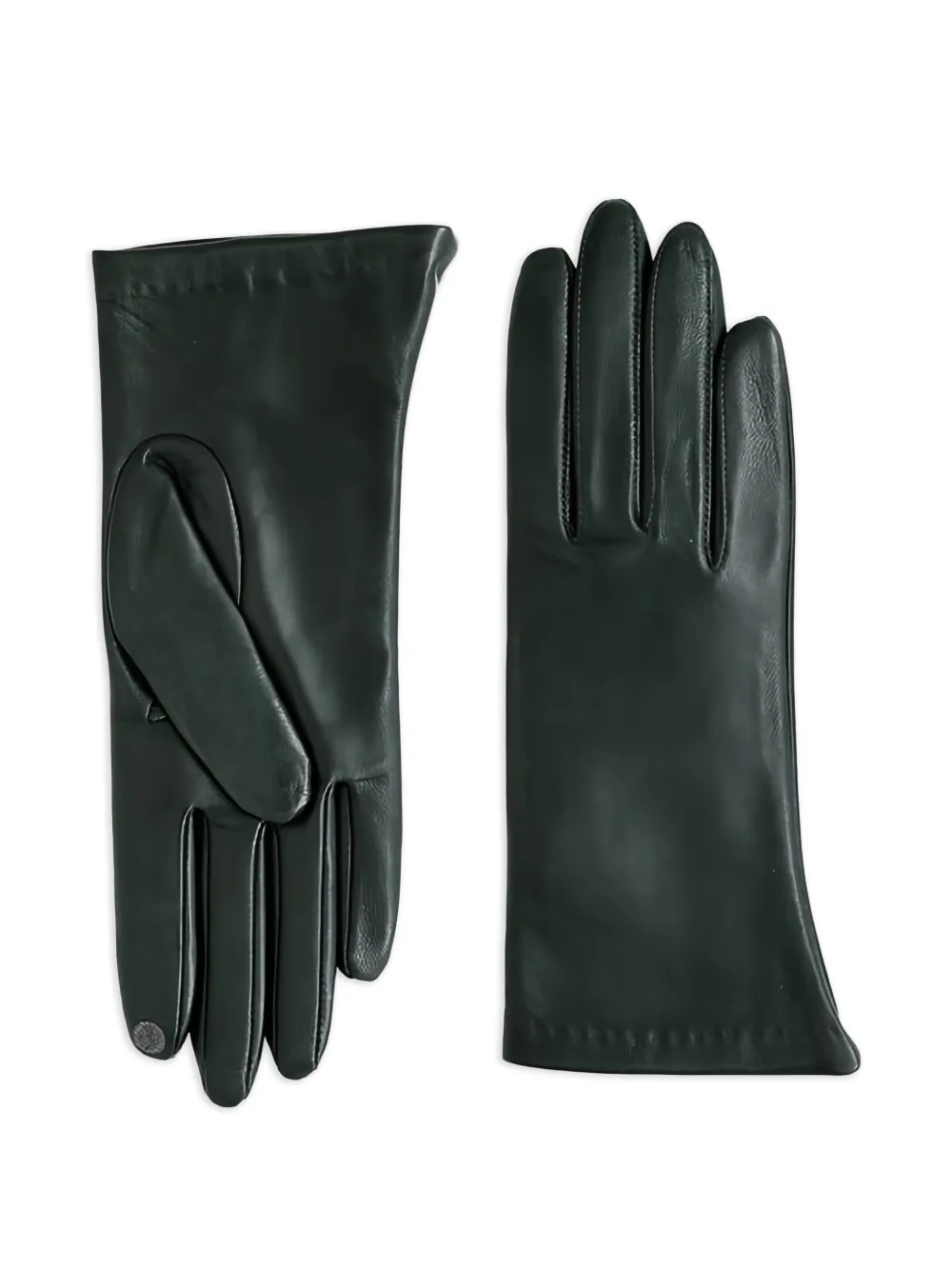 GLOVE STORY touchscreen-compatiblel gloves | Green | Image 1