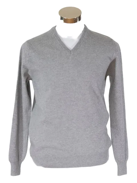 LOJA DAS MEIAS v-neck longsleeve sweater