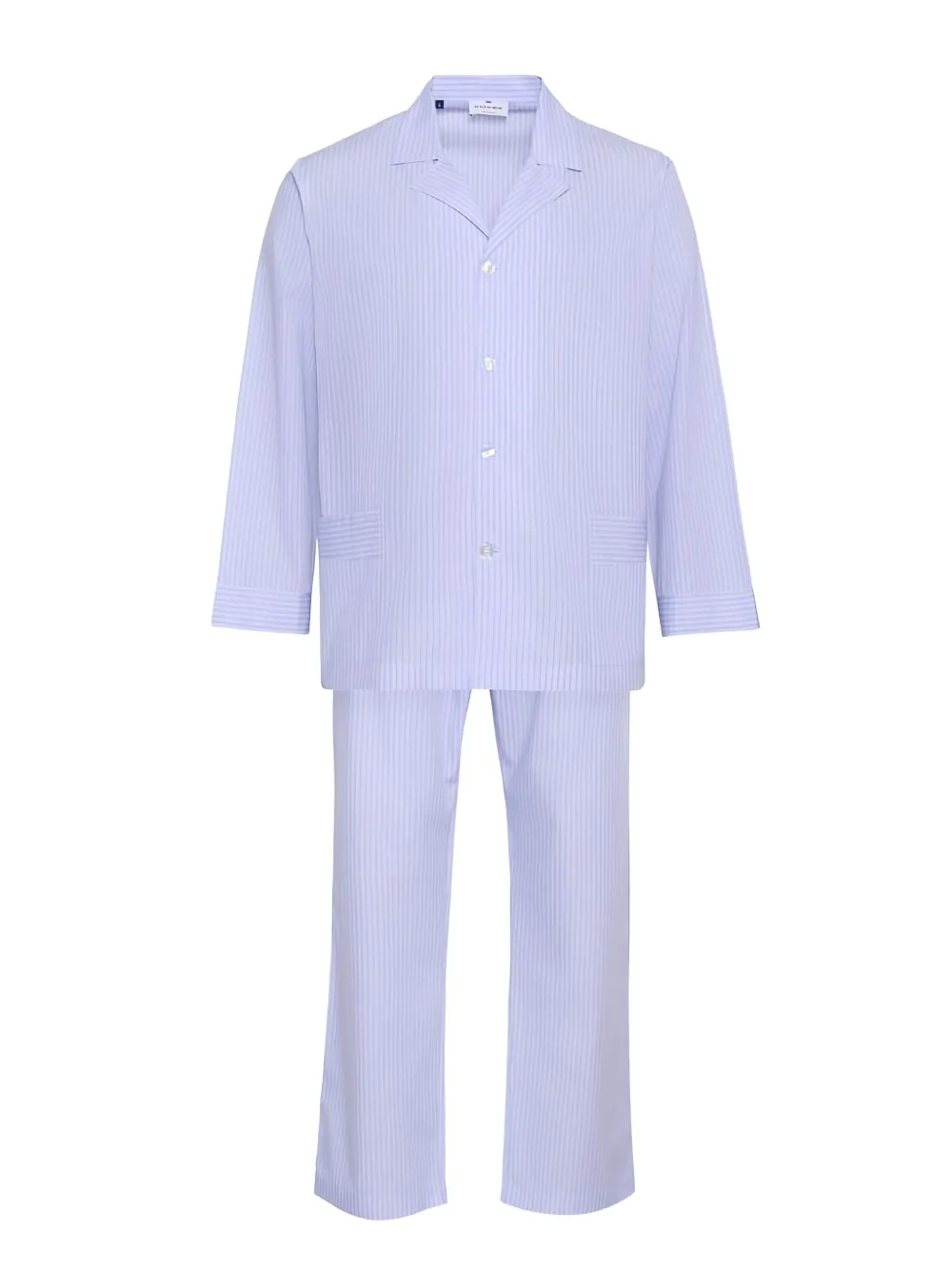 Loja Das Meias Striped Pocket Pyjama In Blue