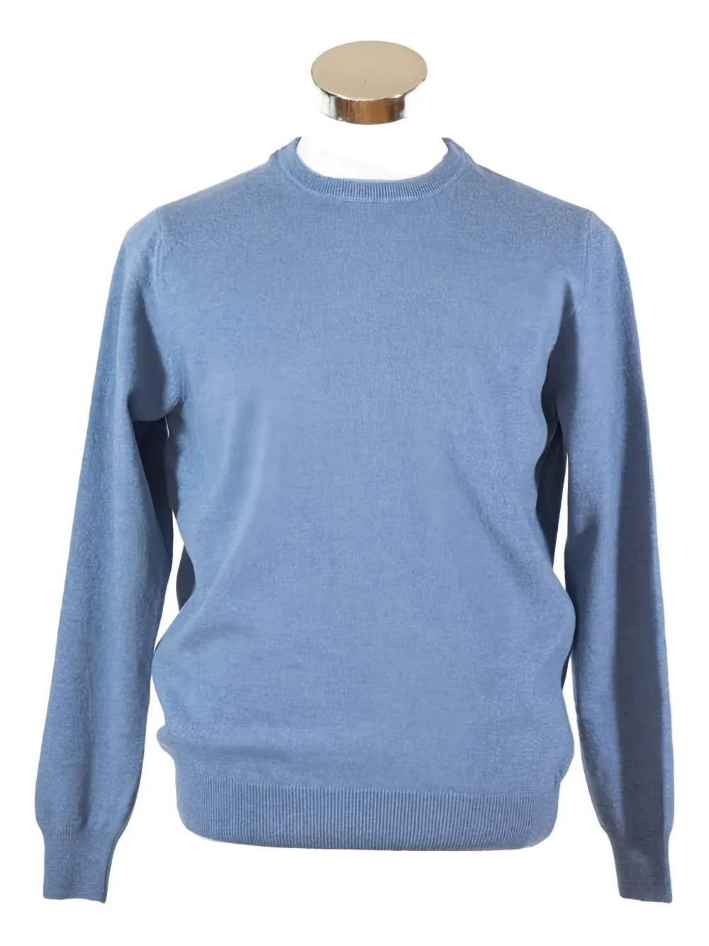 Loja Das Meias Crew Neck Sweater In Blue