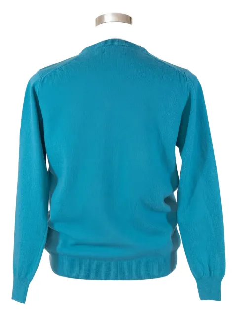 LOJA DAS MEIAS v-neck longsleeve sweater