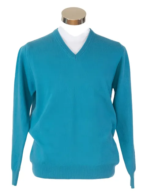 LOJA DAS MEIAS v-neck longsleeve sweater