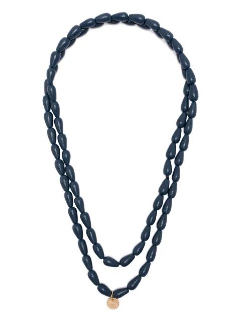 Niu beaded pendant necklace
