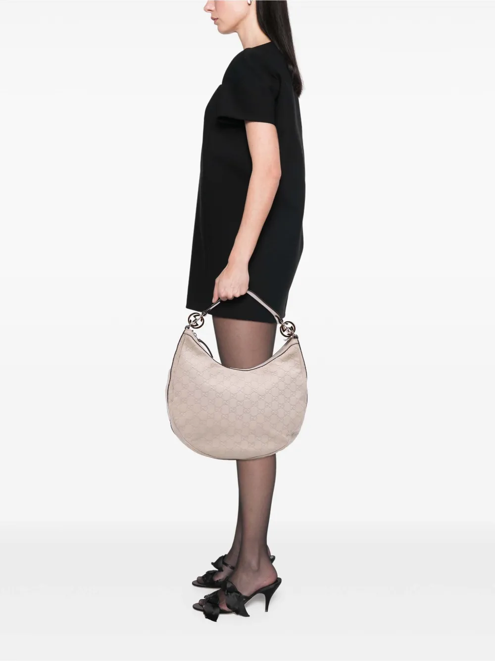 Gucci Pre-Owned 2016-2025 Medium Guccissima Twins hobo bag | Pre-Owned | Image 2