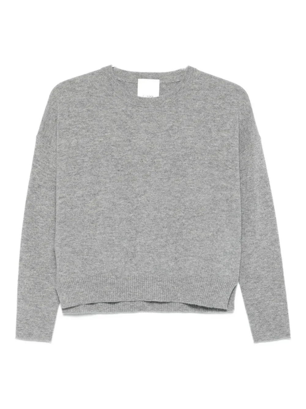 round-neck cashmere sweater