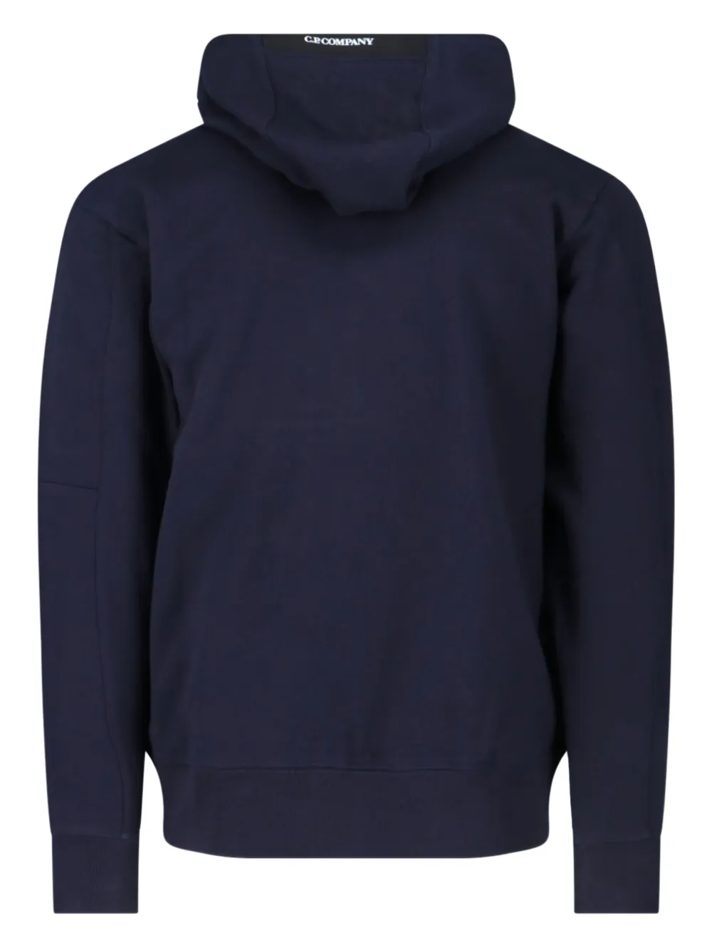 C.P. Company lens-detail hoodie Blauw