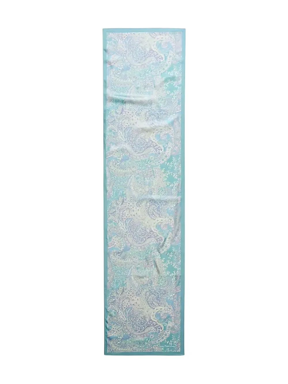 Lauren Ralph Lauren paisley-print silk scarf Blauw