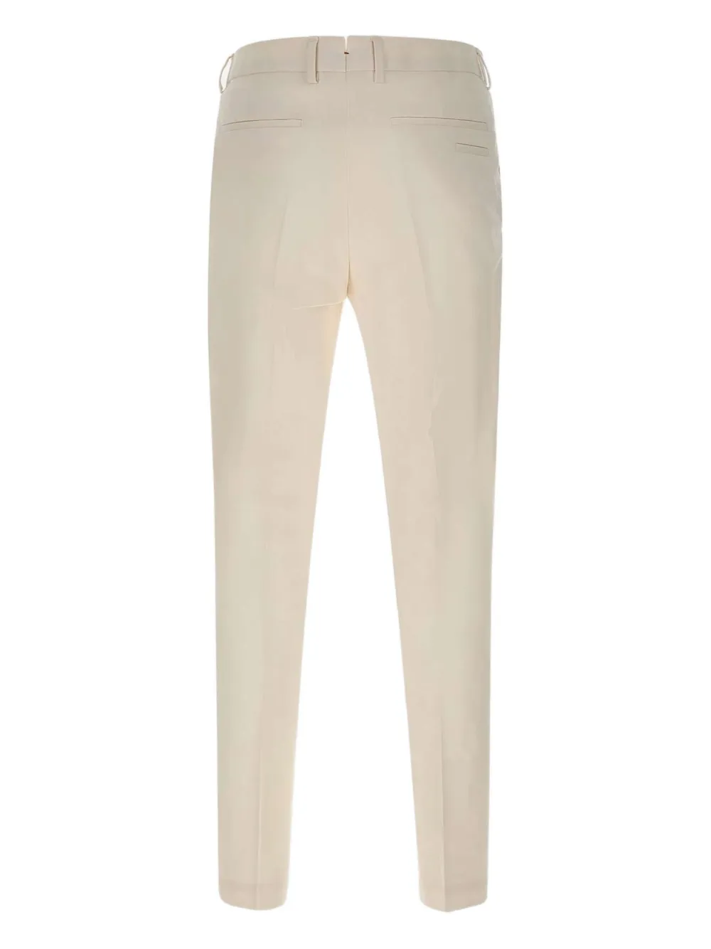 BOSS zip-fly side-pocket trousers Beige