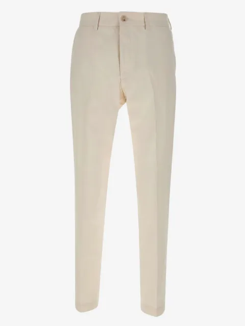 BOSS zip-fly side-pocket trousers